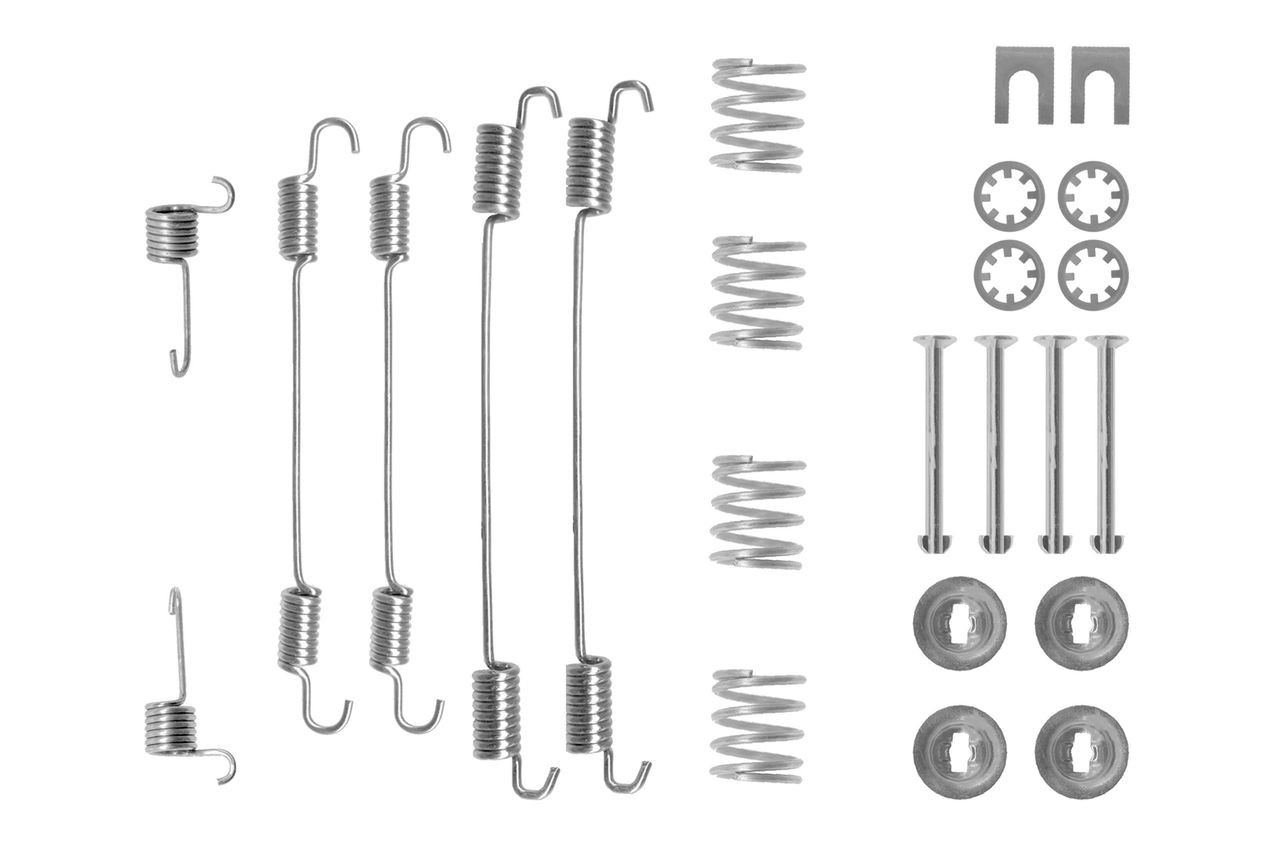 Монтажний комплект задніх барабанних колодок Bosch 1987475253 ціна, від 7.96 USD