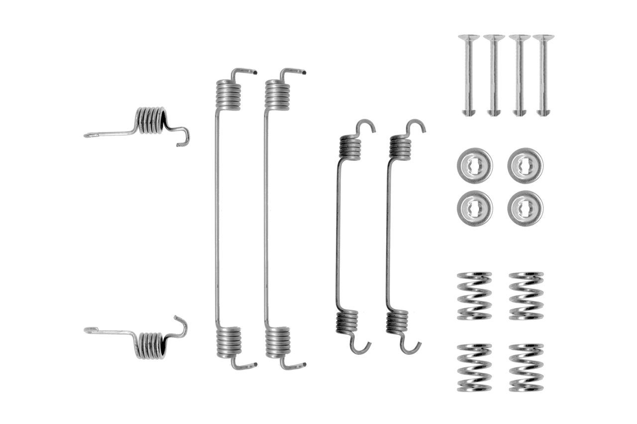 Монтажний комплект задніх барабанних колодок Bosch 1987475269 ціна, від 5.43 USD