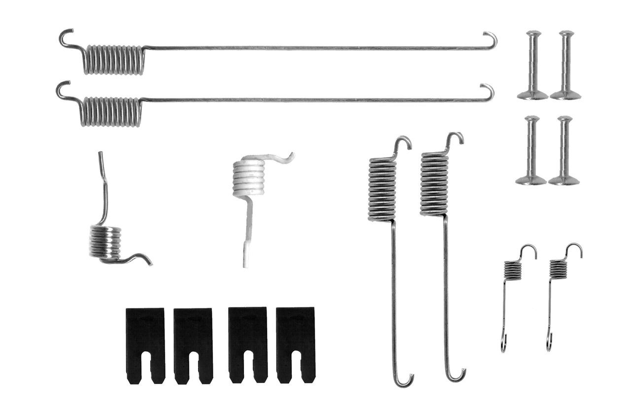 Монтажний комплект задніх барабанних колодок Bosch 1987475302 ціна, від 7.45 USD