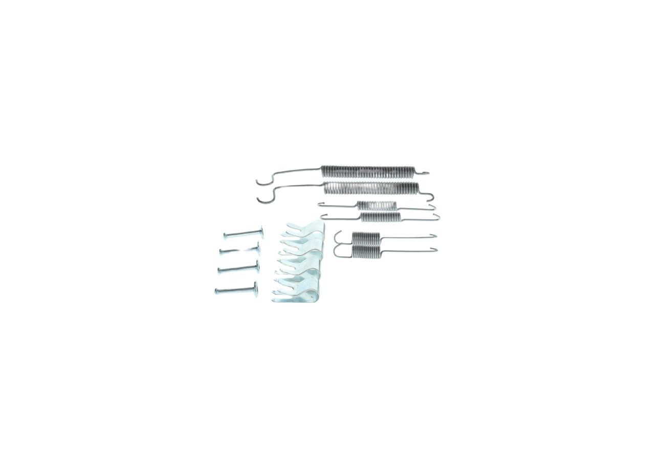 Монтажний комплект задніх барабанних колодок Bosch 1987475331 ціна, від 9.23 USD