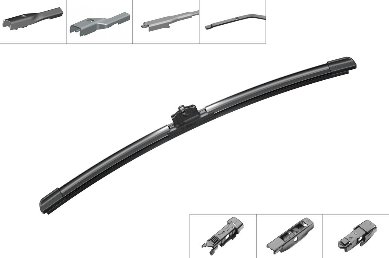 Щітка-двірник лобового скла, пасажирська Bosch 3397006828 ціна, від 6.57 USD