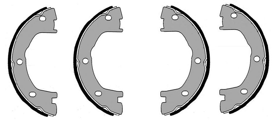 Колодки гальмові задні, барабанні F026008001 Bosch
