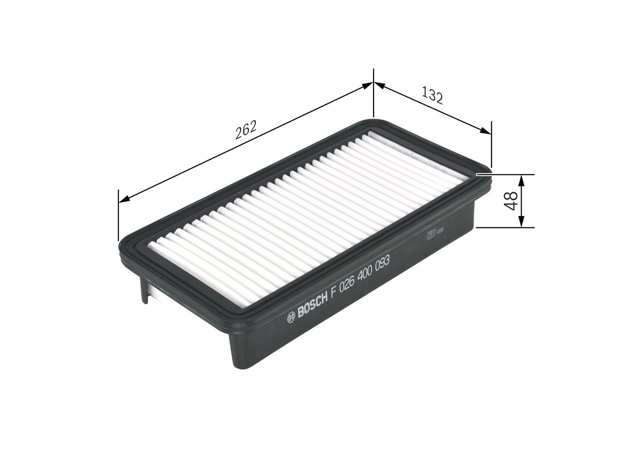 Купити F026400093 Bosch Автомобільний фільтр повітря