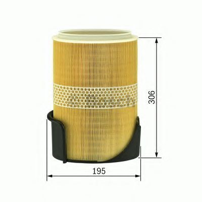 Купити F026400131 Bosch Автомобільний фільтр повітря