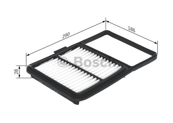 Повітряний фільтр F026400170 Bosch