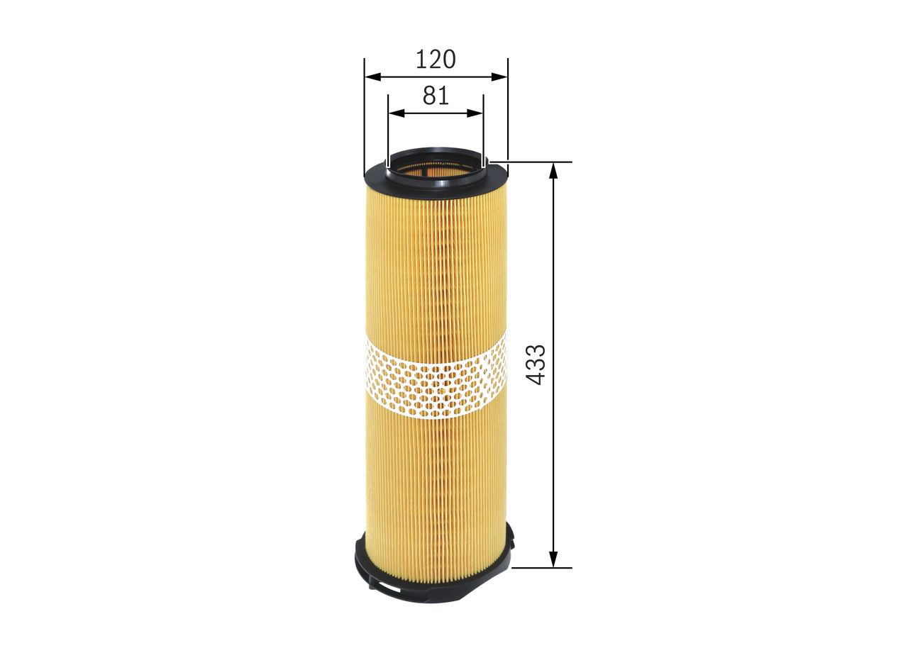 Повітряний фільтр F026400205 Bosch