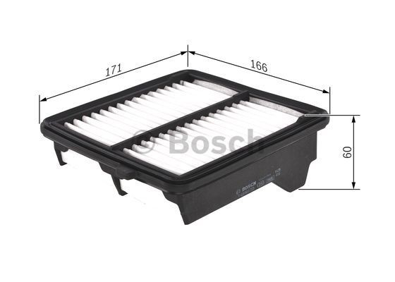 Купити F026400223 Bosch Автомобільний фільтр повітря