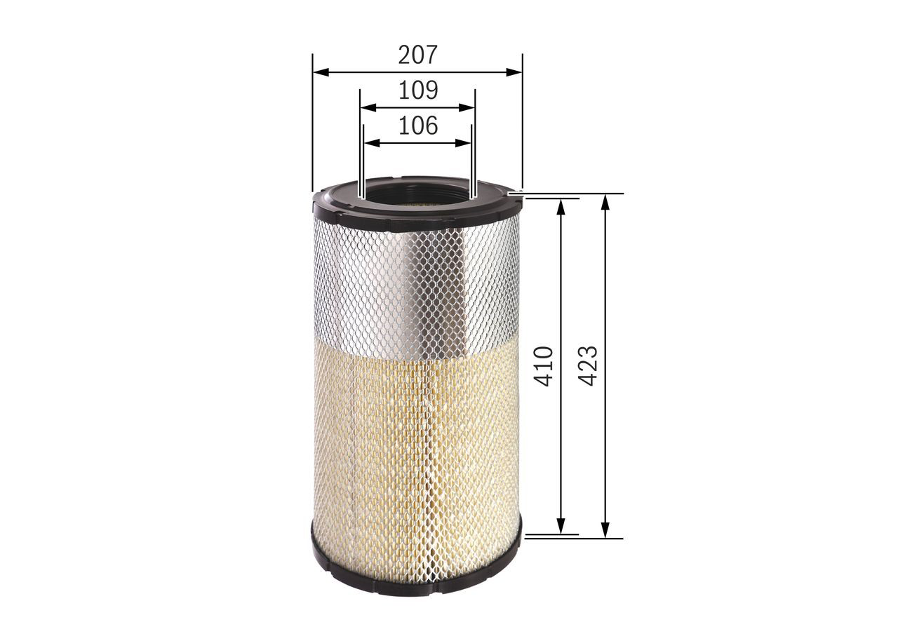 F026400269 Bosch Повітряний фільтр двигуна