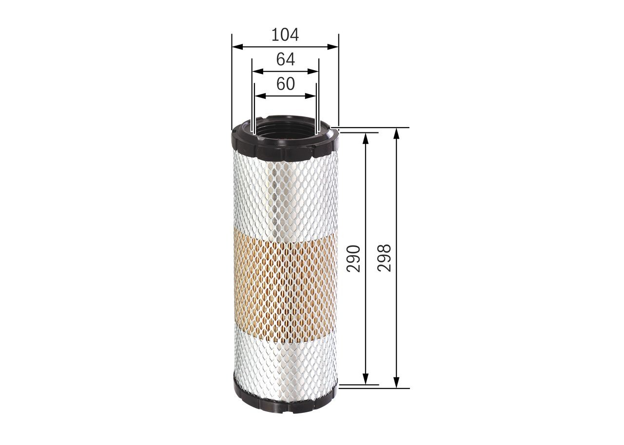 Фільтр повітряний Bosch F026400320