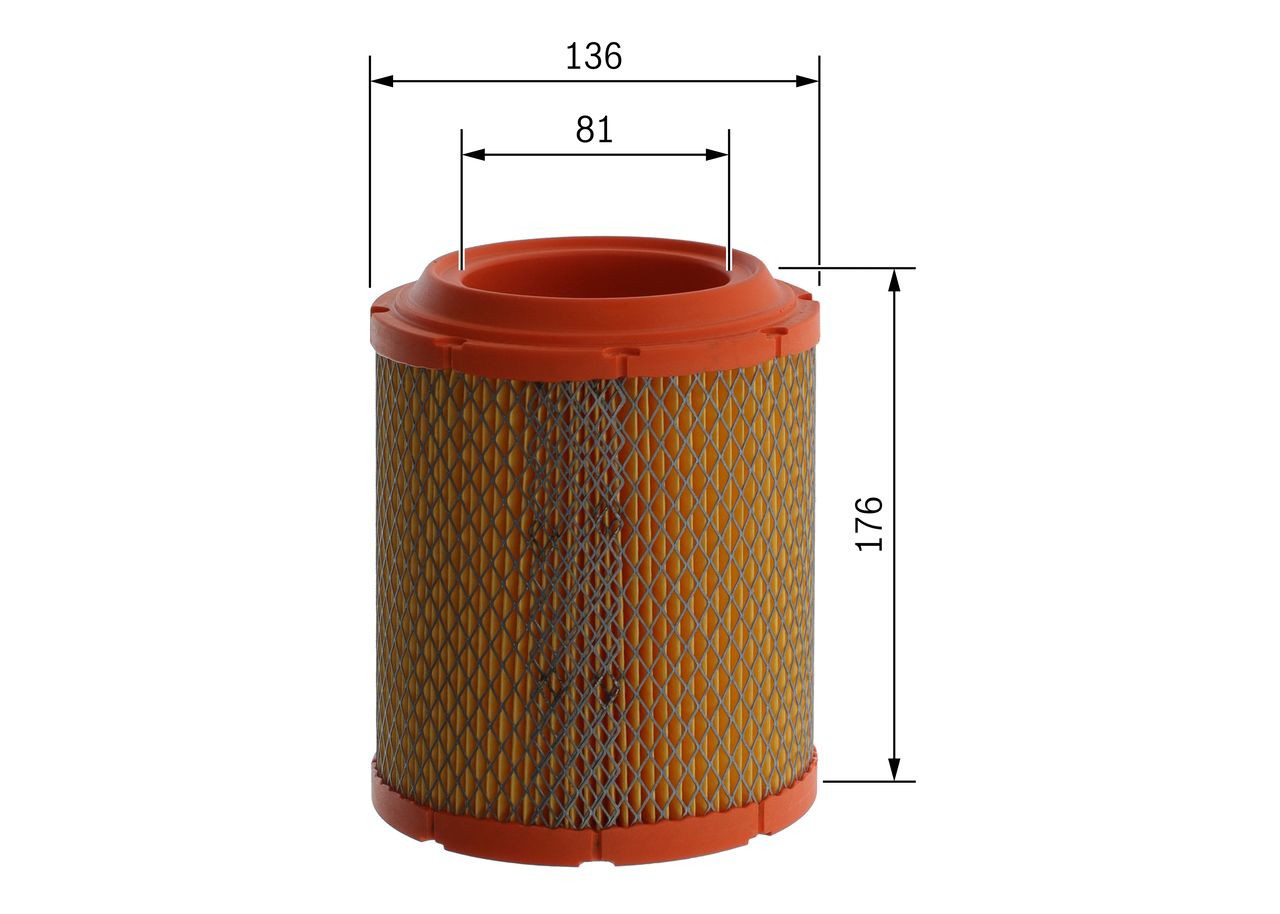 Повітряний фільтр F026400413 Bosch