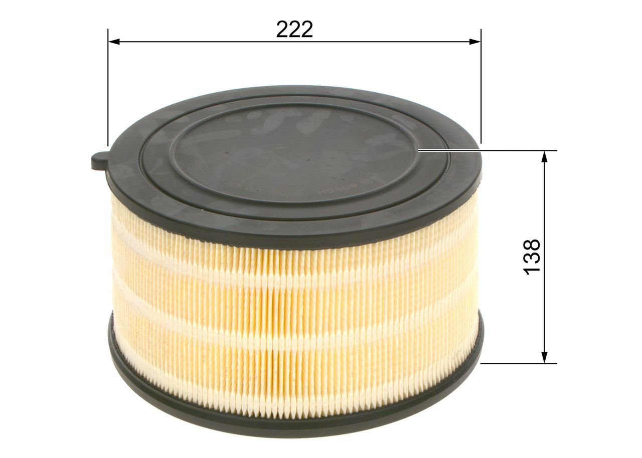 Повітряний фільтр F026400427 Bosch
