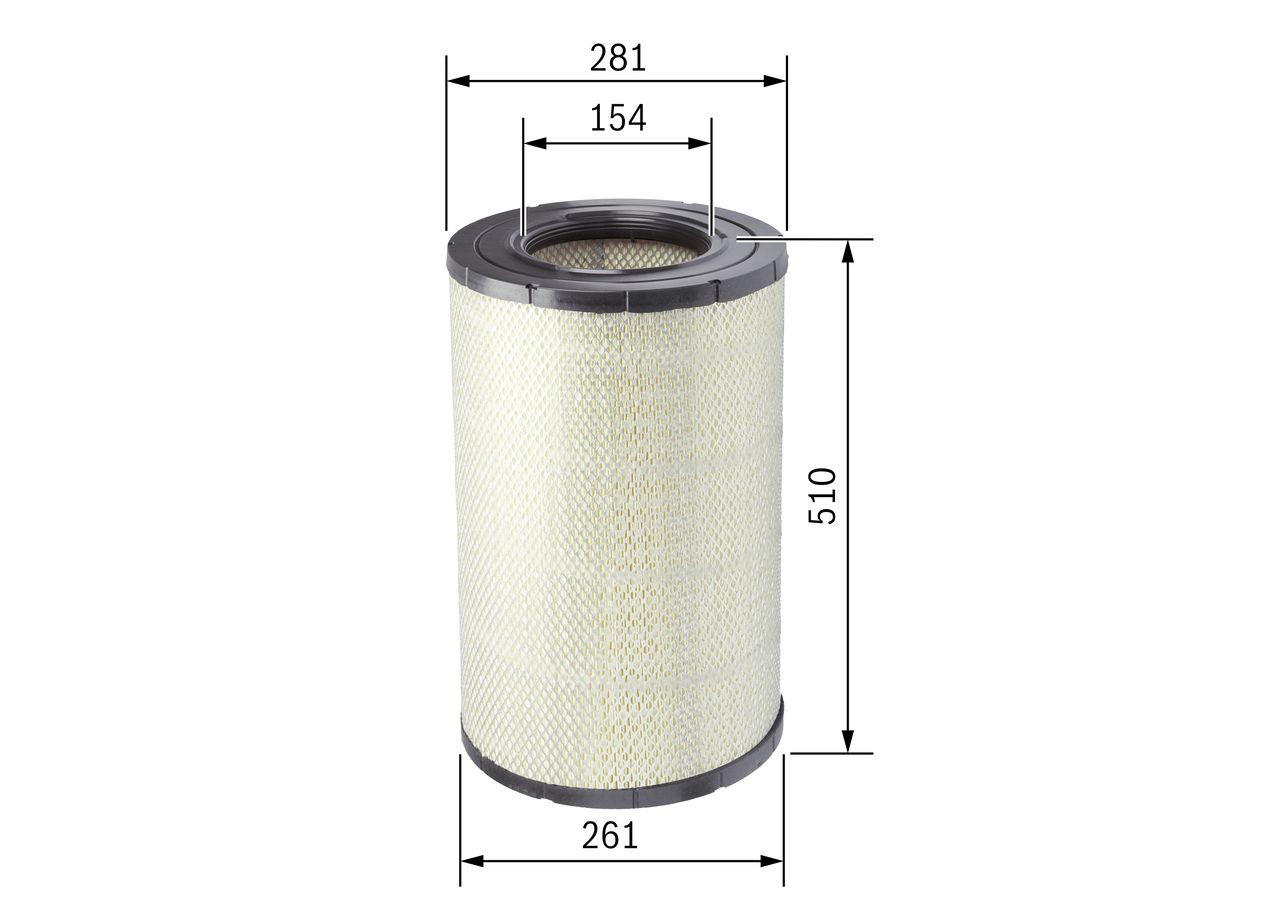 Елемент повітряного фільтра Bosch F026400514 ціна, від 64.72 USD