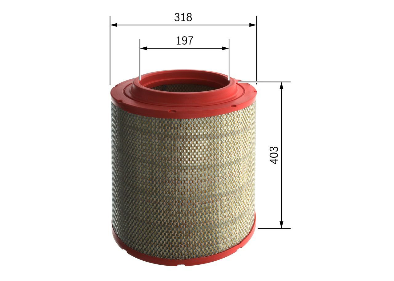 F026400563 Bosch Повітряний фільтр двигуна