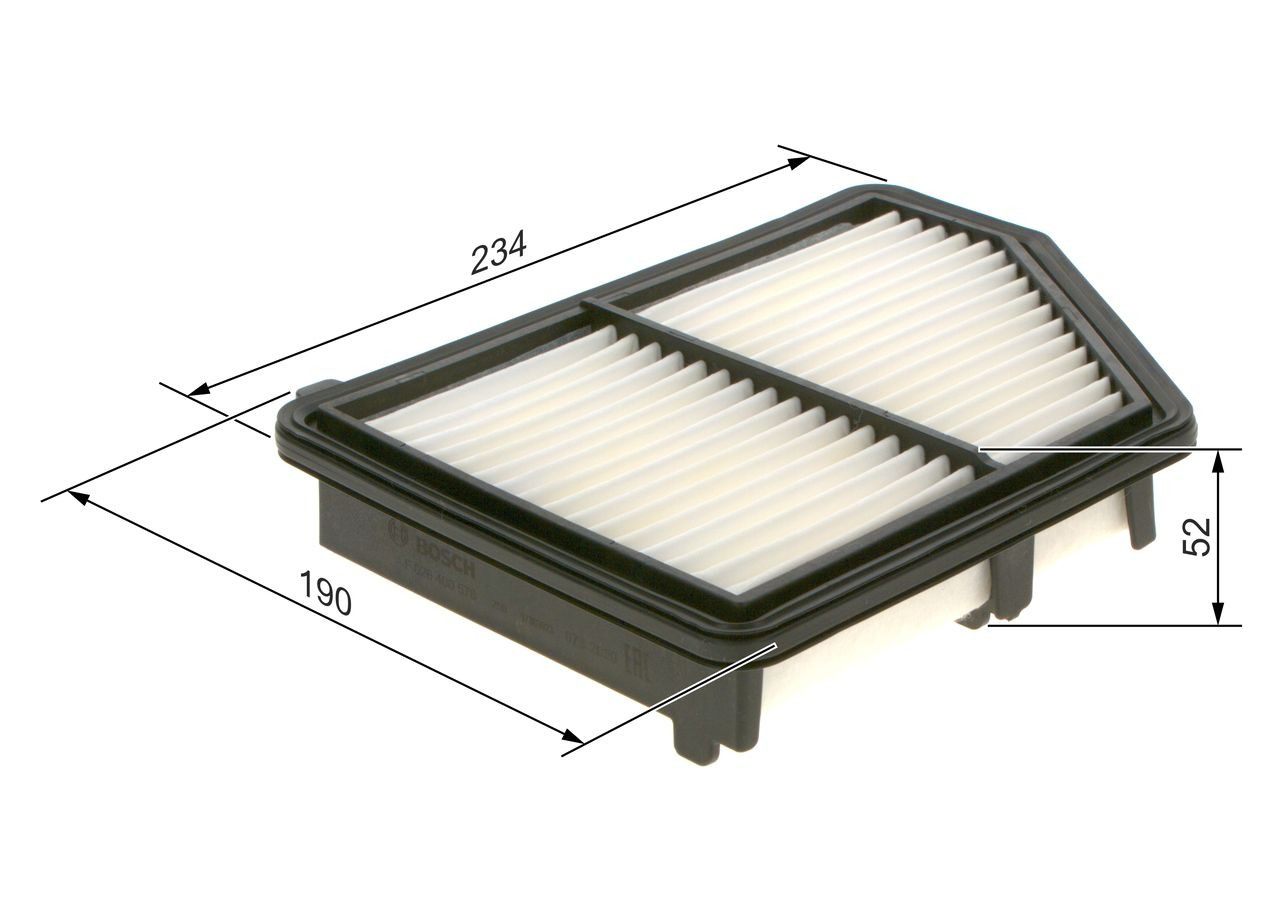 Повітряний фільтр F026400576 Bosch