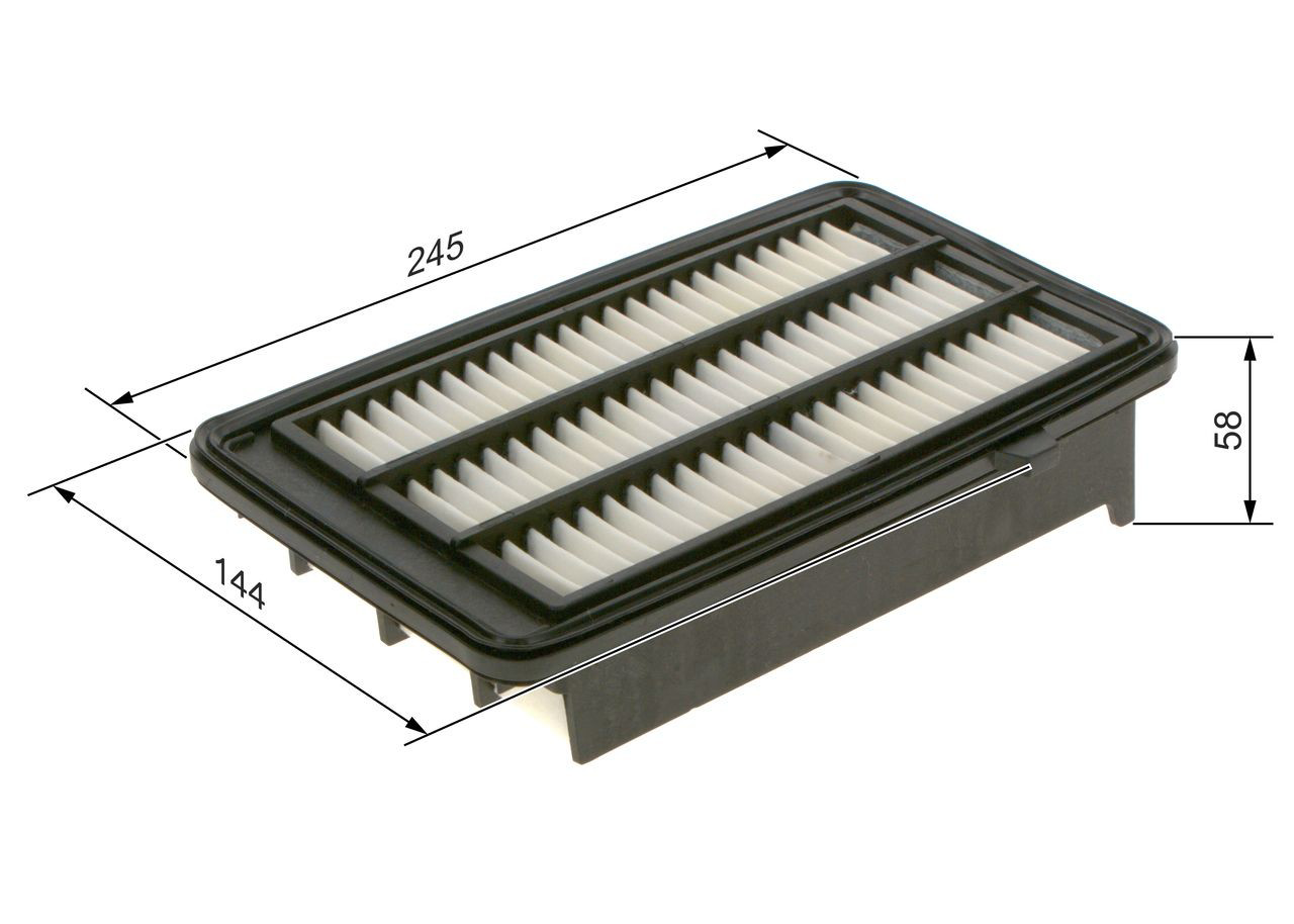 Повітряний фільтр F026400579 Bosch
