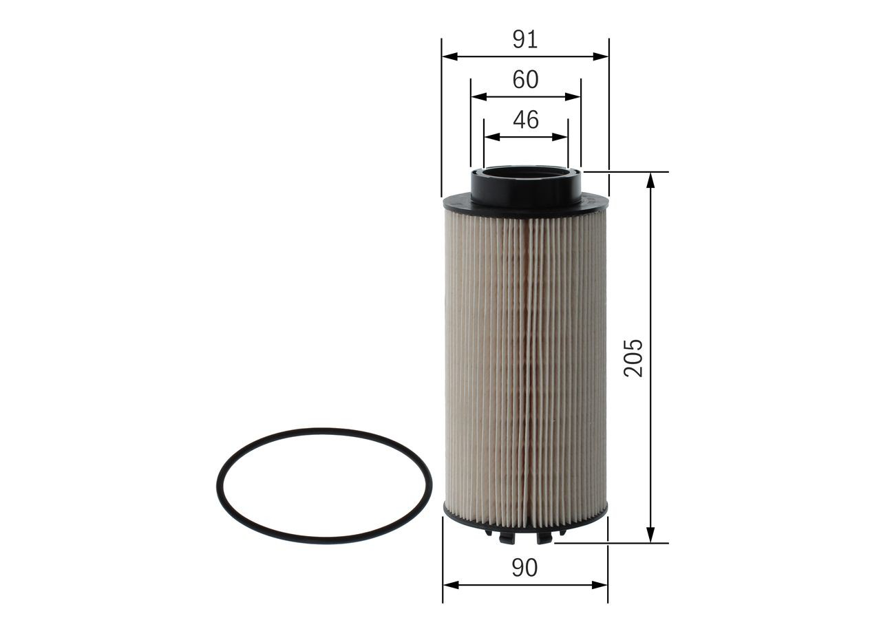 Фільтр паливний Bosch F026402033