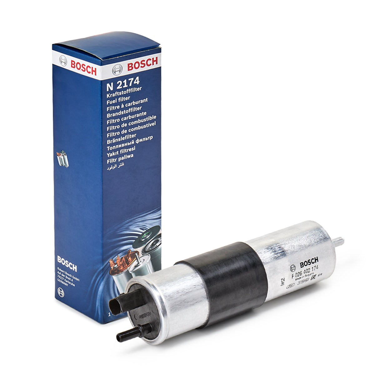 Фільтр тонкого очищення палива Bosch F026402174 ціна, від 28.81 USD