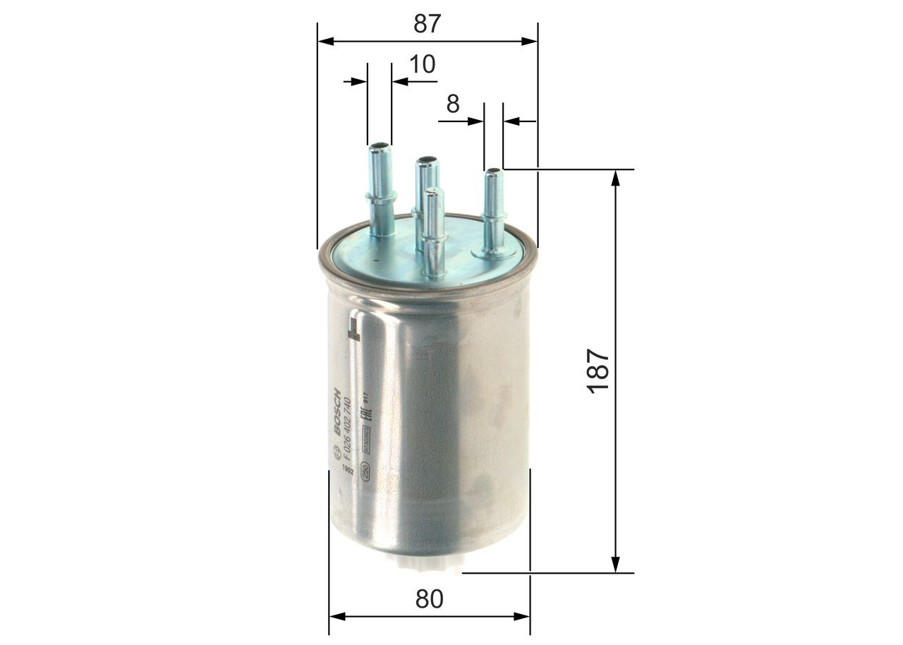 F026402740 Bosch Фільтр палива