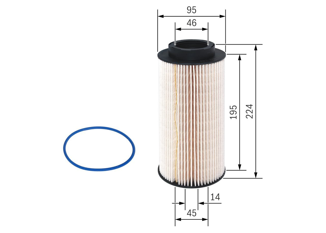 Паливний фільтр F026402745 Bosch