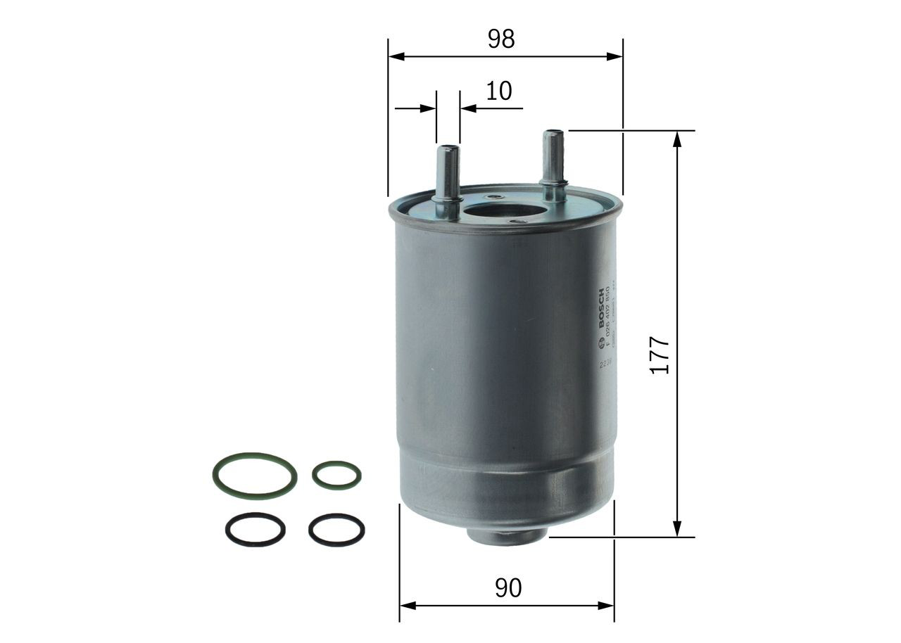 Фільтр паливний Bosch F026402850