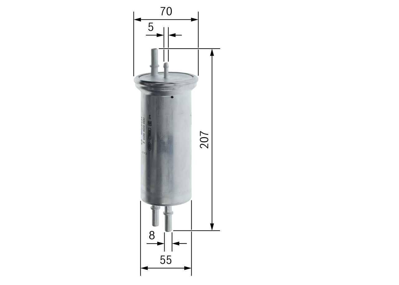 Купити F026403000 Bosch Фільтр-відстійник палива грубої очистки