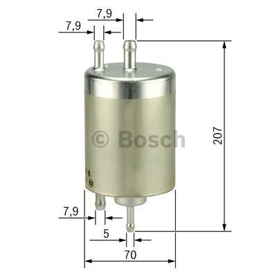 Паливний фільтр F026403000 Bosch