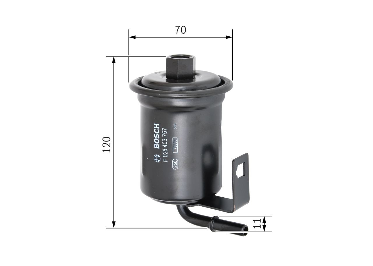 F026403757 Bosch Фільтр палива
