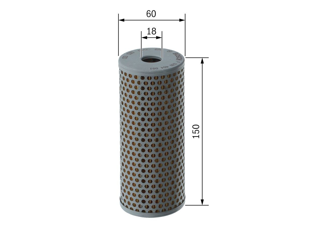 Фільтр гідропідсилювача F026404001 Bosch