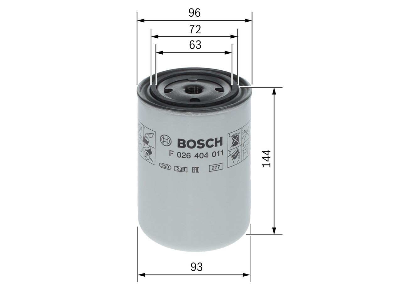 Фільтр для фреону Bosch F026404011