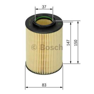 F026407003 Bosch Фільтр масла