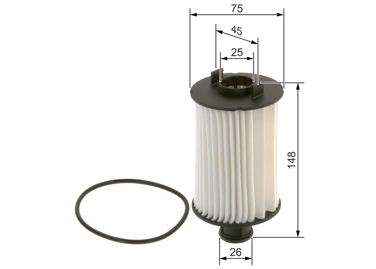 Купити F026407269 Bosch Фільтр очищення масла відцентровий