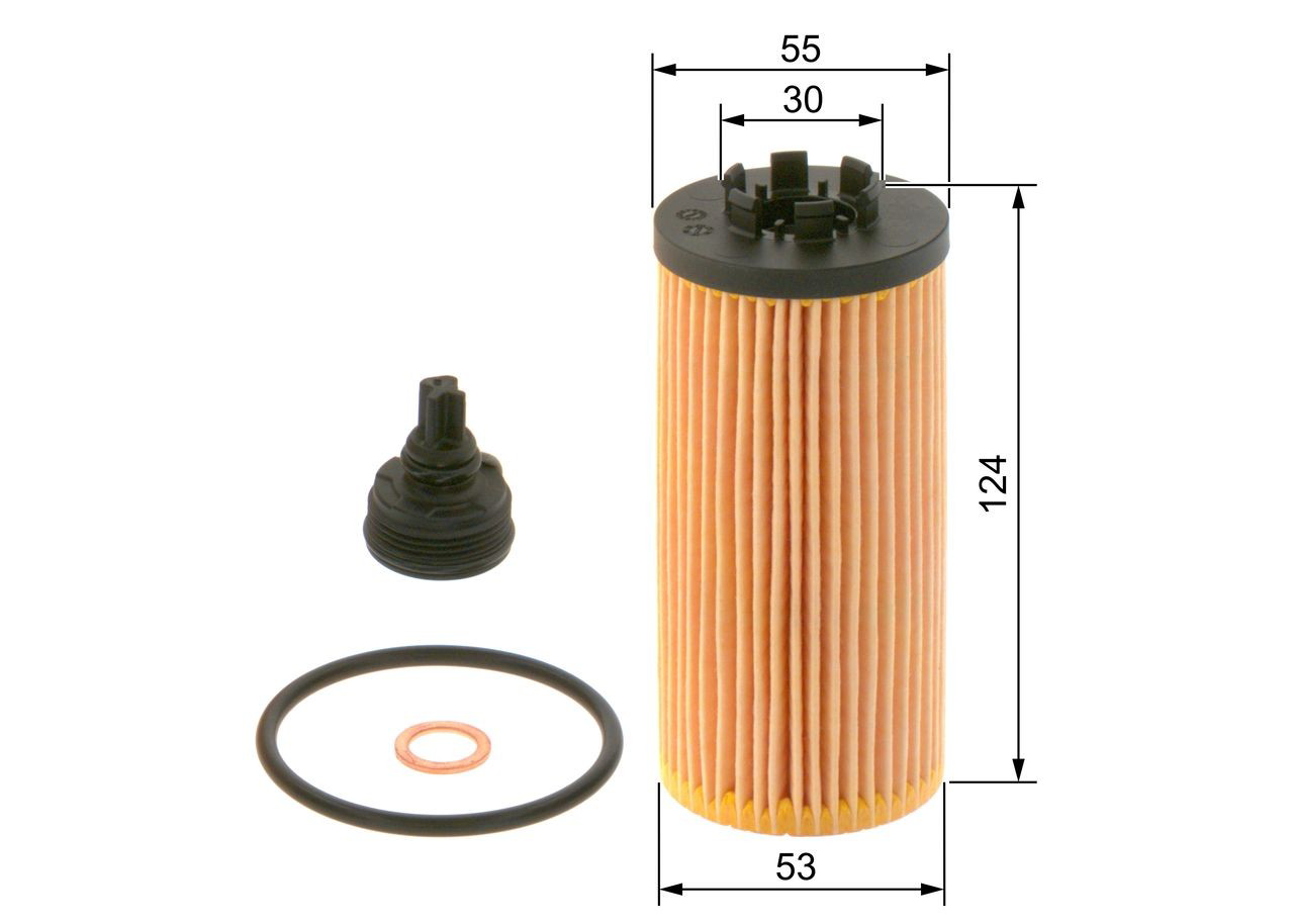 Купити F026407277 Bosch Фільтр очищення масла відцентровий