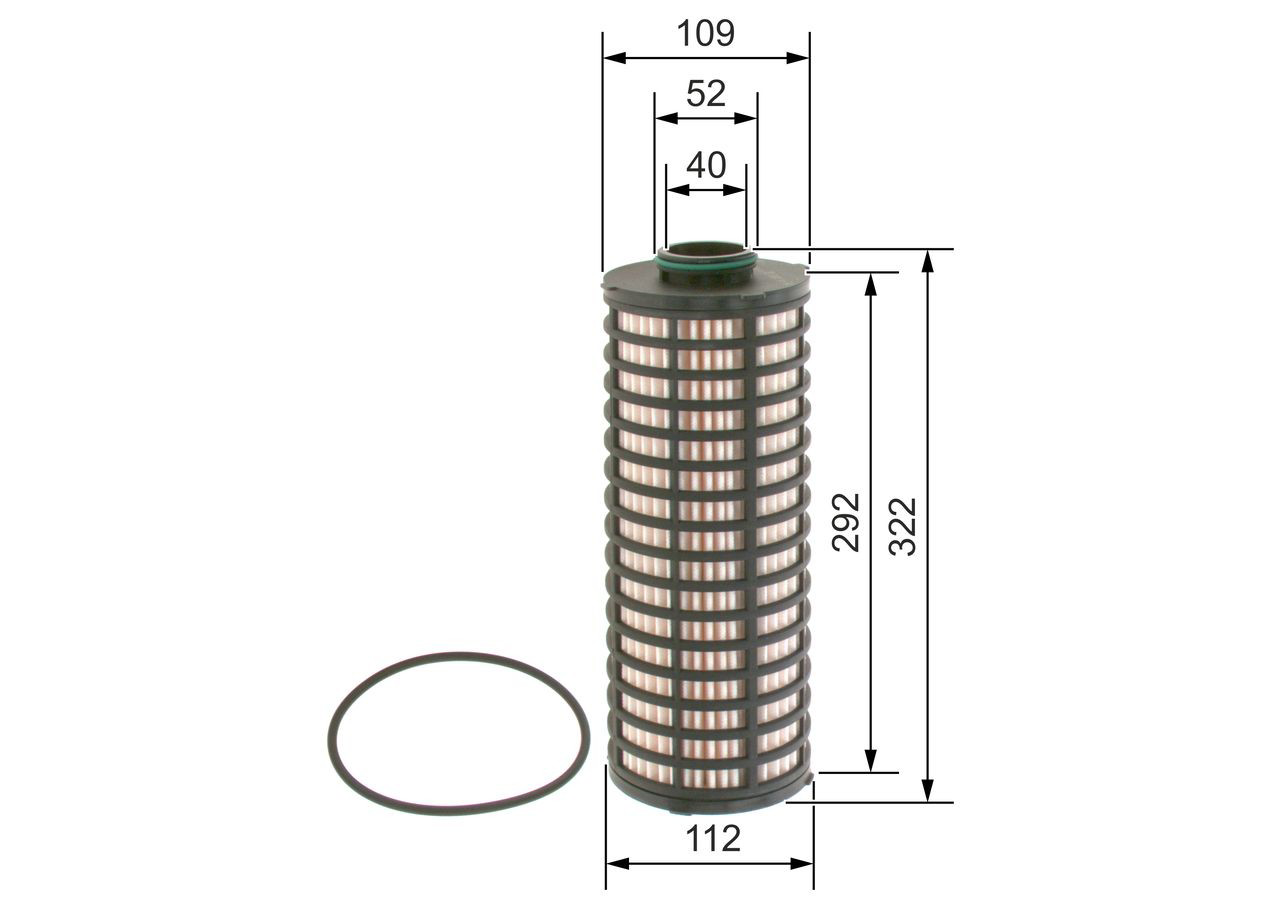 F026407286 Bosch Фільтр масла