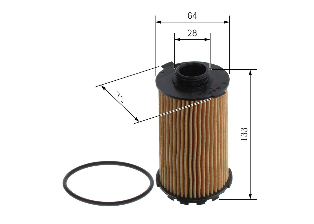 Масляний фільтр F026407314 Bosch