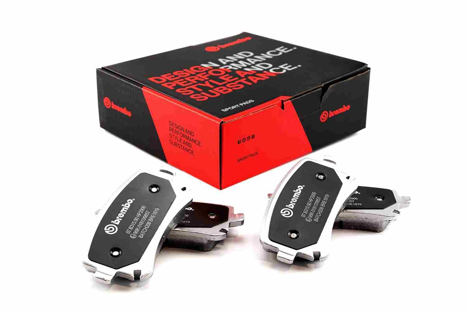 Задні дискові колодки Brembo 07B31500