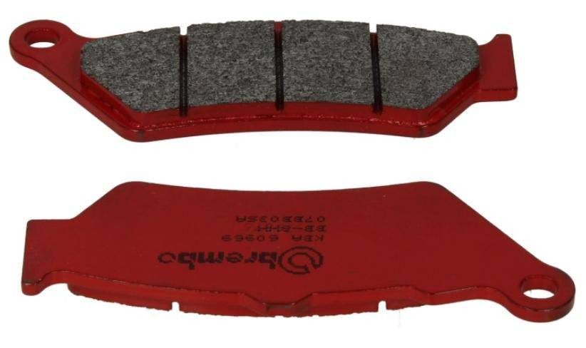 07BB03SA Brembo Колодки гальмівні задні, дискові