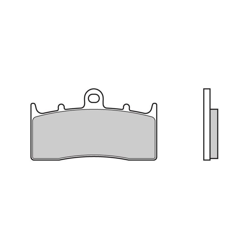 07GR62SA Brembo Передні гальмівні колодки