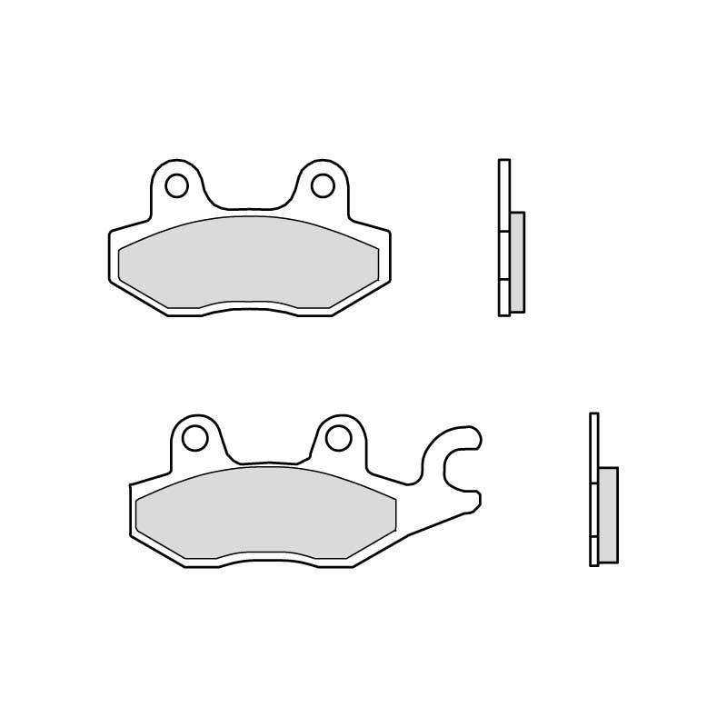 Гальмівні колодки Brembo 07YA22SA ціна, від 14.60 USD