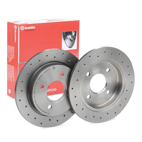 Диск гальмівний задній Brembo 0849312X