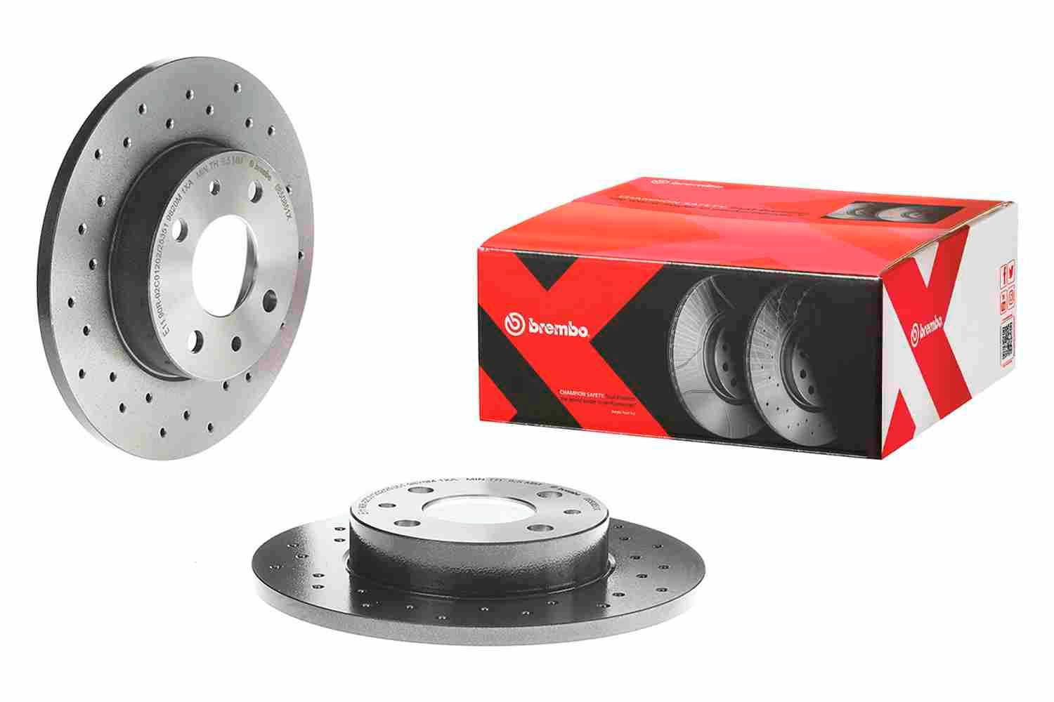 Купити 0850851X Brembo Ротор гальмівний