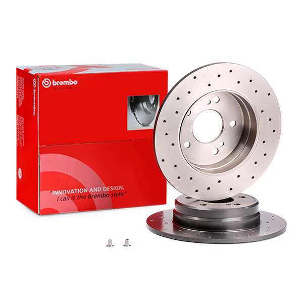 Купити 0851783X Brembo Диск заднього гальма