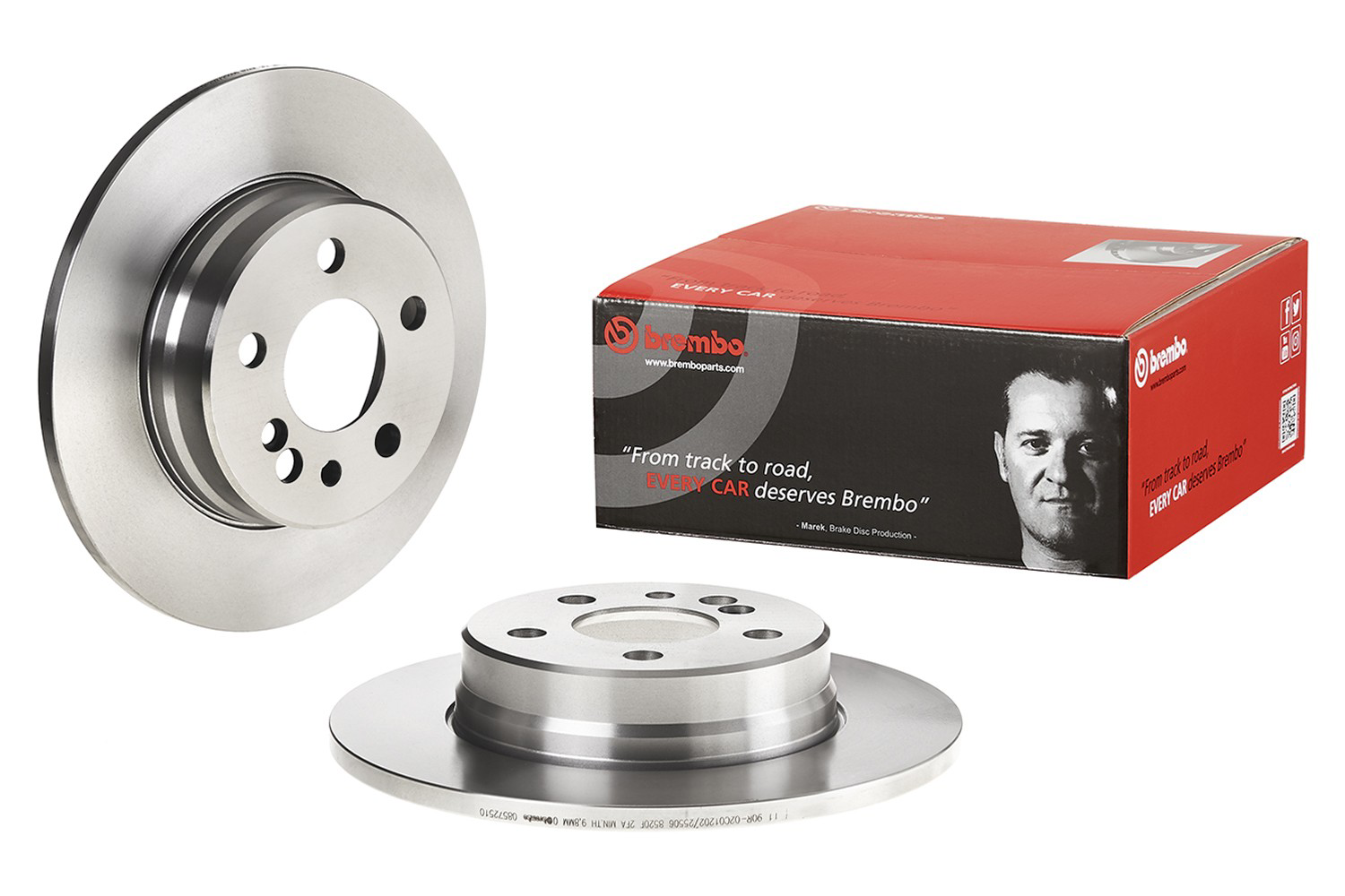Задні дискові гальма Brembo 08572510 ціна, від 36.96 USD