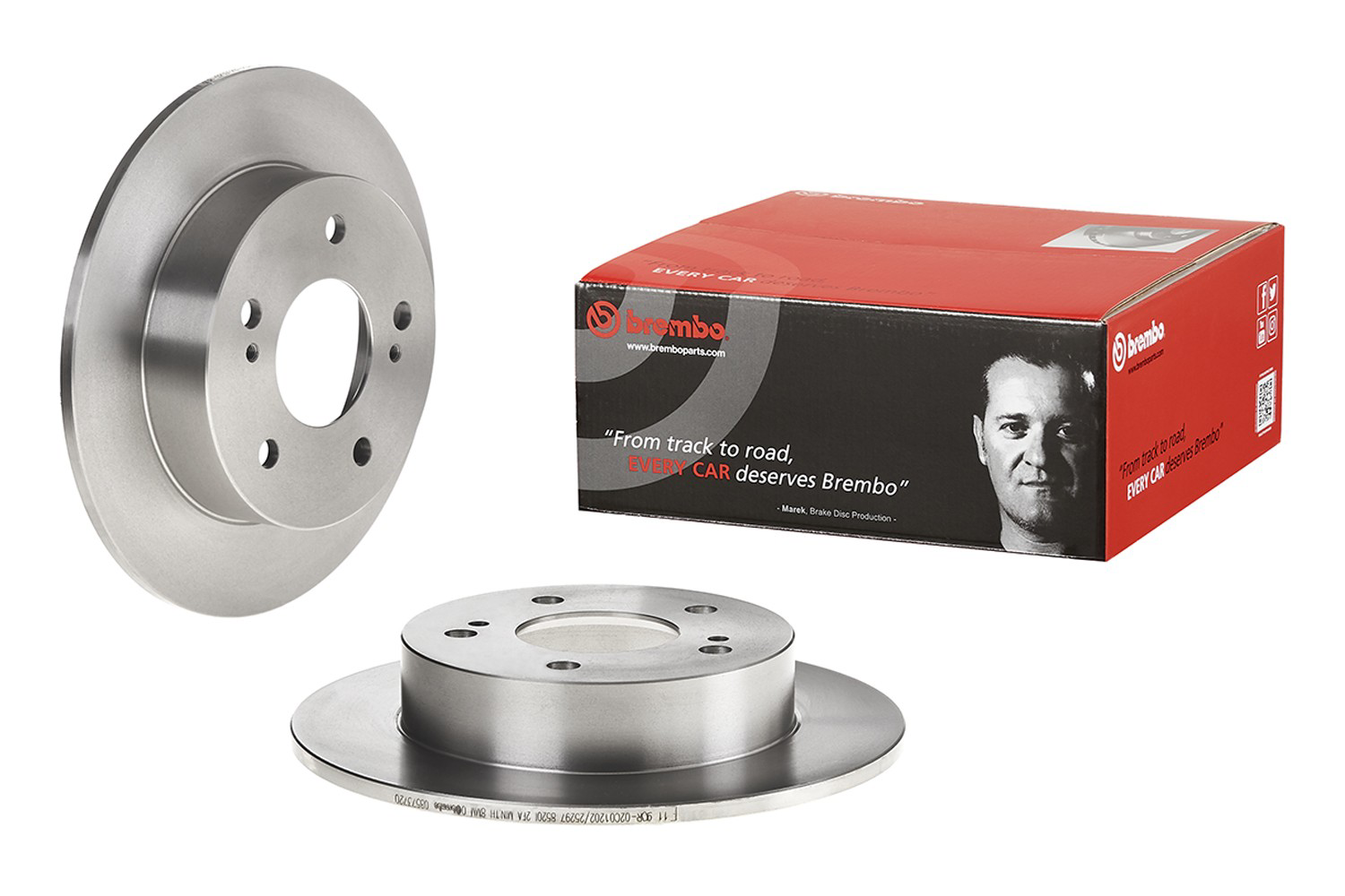 Задні дискові гальма Brembo 08573720 ціна, від 23.60 USD