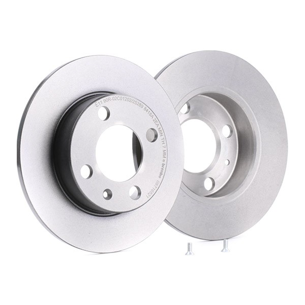 Купити 08716521 Brembo Диск заднього гальма