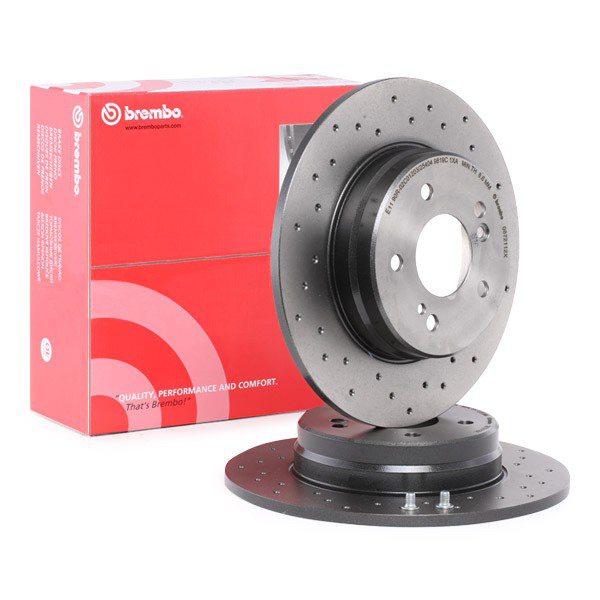 Задні дискові гальма Brembo 0872112X ціна, від 31.95 USD