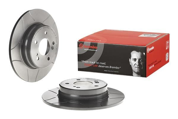 Купити 08721176 Brembo Диск заднього гальма