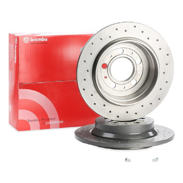 Купити 0877651X Brembo Диск заднього гальма