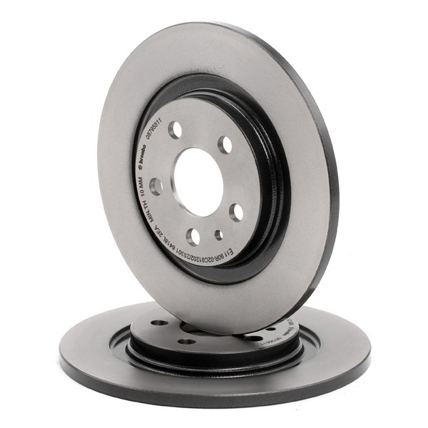 Купити 08795511 Brembo Диск заднього гальма