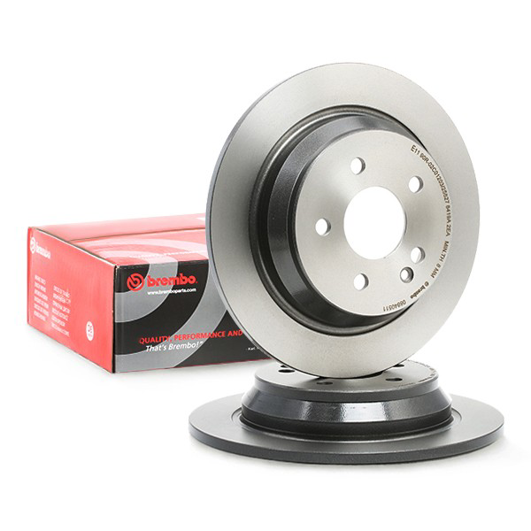 Купити 08840511 Brembo Диск заднього гальма