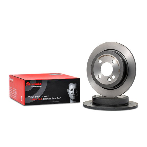 Купити 08916321 Brembo Диск заднього гальма